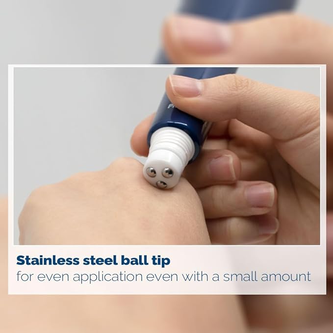 PS.PRETTYSKIN Roll On Eye Cream 30ml/1.01fl.oz. with Vitamin A and Stainless Steel ball Tip for Wrinkle Eraser and Elasticity (Collagen 2CT)-VivaGrace Women