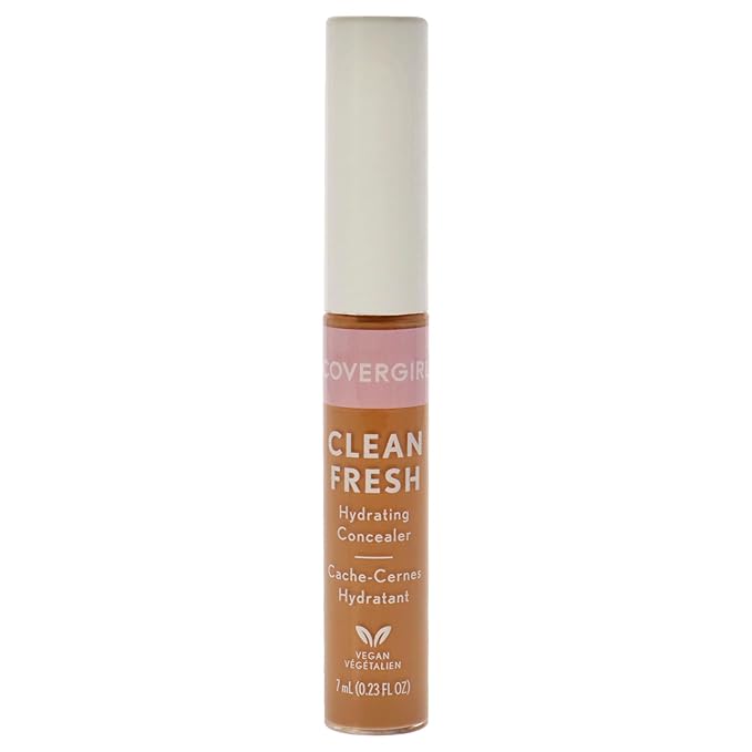 COVERGIRL Clean Fresh Hydrating Concealer, Rich Deep, 0.23 Fl Oz-VivaGrace Women