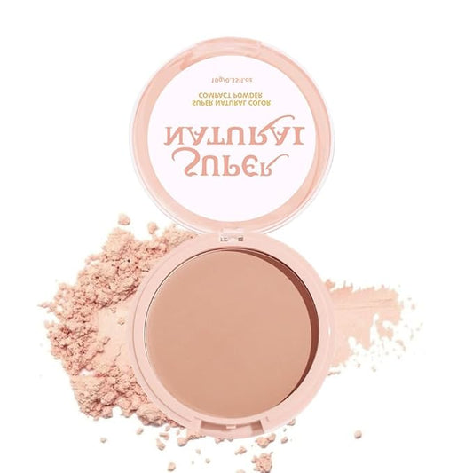 Oil Control Face Pressed Powder, Matte powder setting powder, long-lasting and waterproof loose powder, Flawless Lightweight Face Cosmetics, Cruelty-free, (04, 1 Pcs)-VivaGrace Women