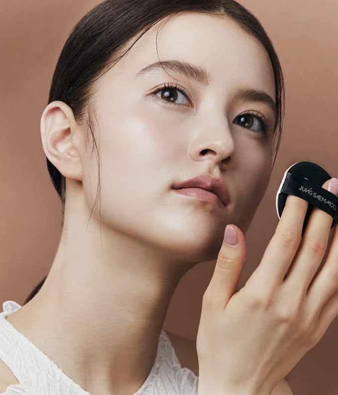 [JUNGSAEMMOOL OFFICIAL] Skin Nuder Cover Layer Cushion 23 (Medium) | Refill Included | Delicate Cover | All-day Lasting | Makeup Artist Brand-VivaGrace Women