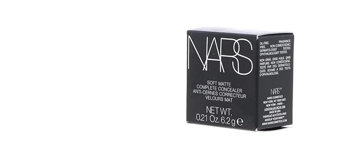 NARS Soft Matte Complete Concealer Chantilly - for fair skin with neutral undertones, Natural, 0.21 Ounce (Pack of 1), C-NA-062-03-VivaGrace Women