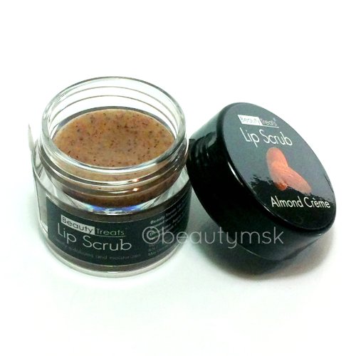 4pc Beauty Treats Lip Scrub with Almond Creme Wild Apple Vanilla Bean Dark Cherry All 4 Full Set-VivaGrace Women