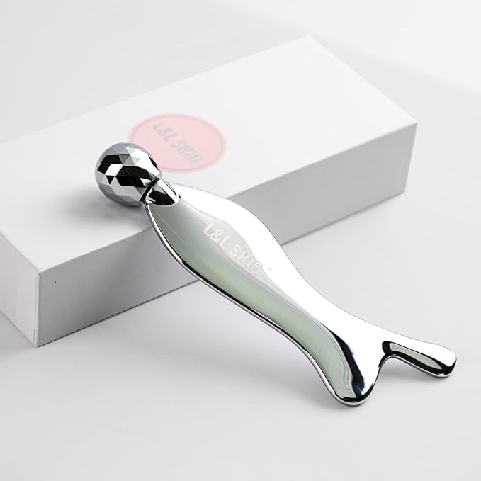 Gua sha Tool, Gua Sha Facial Tools by L&L SKIN, Face Roller Guasha for Skincare-VivaGrace Women