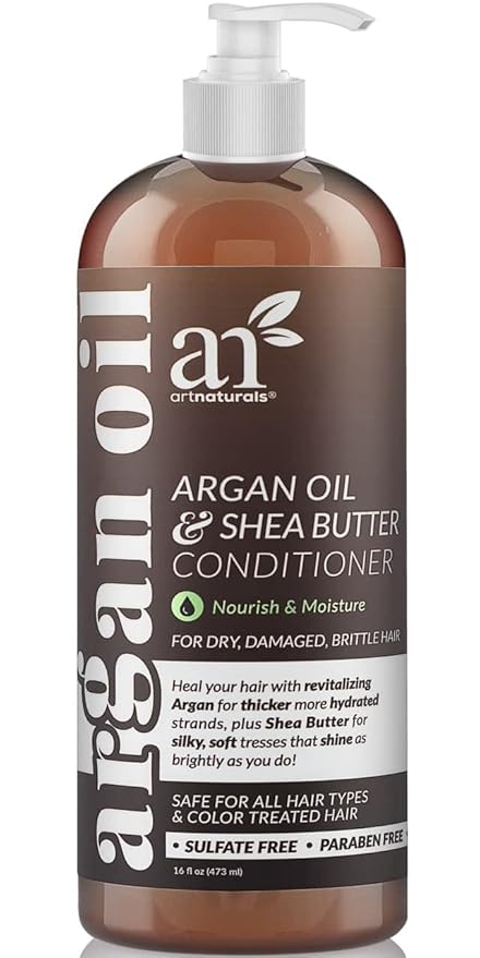 Artnaturals Argan Oil Hair Conditioner - (16 Fl Oz / 473ml) - Sulfate Free - Treatment for Damaged and Dry Hair - For All Hair Types - Safe for Color Treated Hair-VivaGrace Women