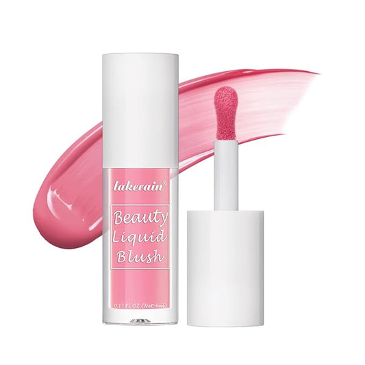 Liquid Blush for Cheeks Makeup Face Blush, Weightless Cream Formula, Smudge Proof Long-Wearing Pigmented Blush, Natural Look Makeup Face Blushes, Shimmer Finish, Dainty - 08# Pink dating-VivaGrace Women