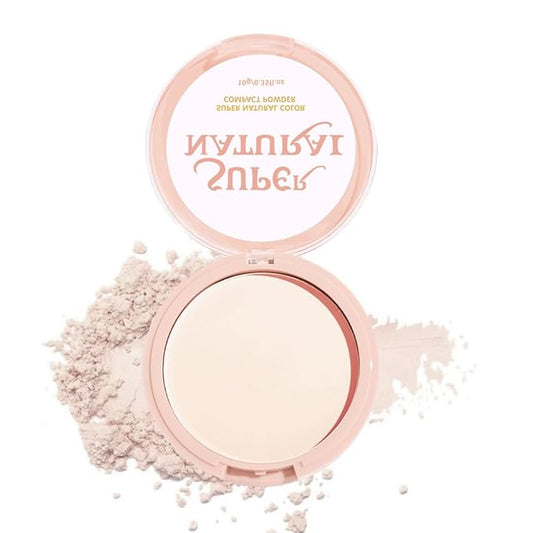 Oil Control Face Pressed Powder, Matte powder setting powder, long-lasting and waterproof loose powder, Flawless Lightweight Face Cosmetics, Cruelty-free, (01, 1 Pcs)-VivaGrace Women