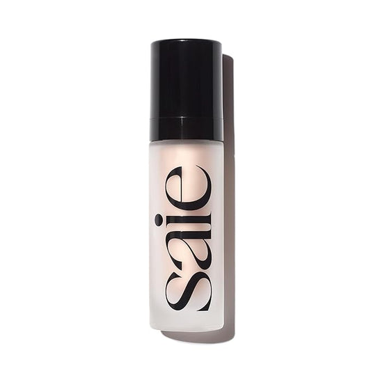 Saie Glowy Super Gel - Hydrating Makeup Primer and Illuminating Glow Serum Enriched with Vitamin C and Squalane Oil - All-Over Liquid Highlighter Makeup for Instant Glass Skin - Starglow (1 oz)-VivaGrace Women