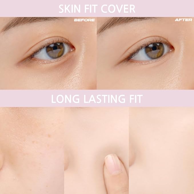 Hold On Tight Concealer 3 Colors – High Coverage & Fitting Liquid Concealer, Full Coverage, Lightweight Dark Circles Eraser, Long-Lasting Cover, Natural Finish, Vegan, 0.17 oz. (03 NATURAL)-VivaGrace Women