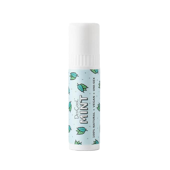 DedCool Lip Balm Stick (Mint) Jumbo, Vegan, Flavored, Coconut Oil Lip Balm, Long Lasting, Moisturization, Hydrates Dry & Chapped Lips, Vegan, Natural, Clean, Non-Toxic, Fragrance For All-VivaGrace Women