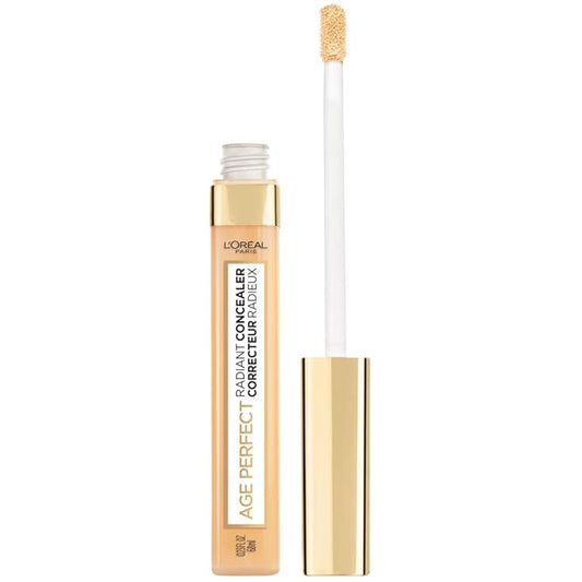 L’Oréal Paris Age Perfect Radiant Concealer with Hydrating Serum and Glycerin, Nude Beige-VivaGrace Women
