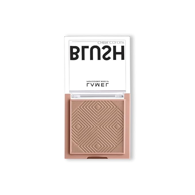 Lamel Blush Cheek Taupe Color Mini - Natural, Lightweight, Smooth, Blendable Powder - Shading & Contouring - 4 Universal Shades Powder Blush - Cruelty Free - № 404 (Taupe) - 3.8g / 0.13-VivaGrace Women