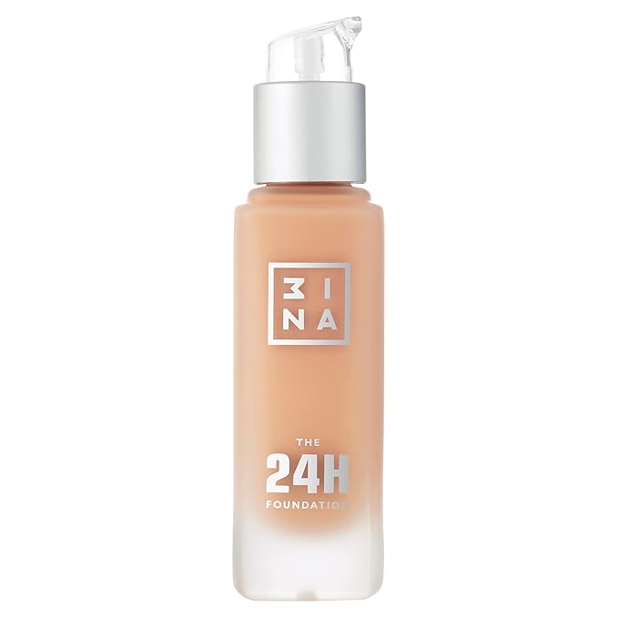 3INA The 24H Foundation 609-24H Light Pink Cream, 1.01 Oz - Medium To High Buildable Coverage, Smooth Matte Finish, Cruelty Free, Vegan, Waterproof-VivaGrace Women