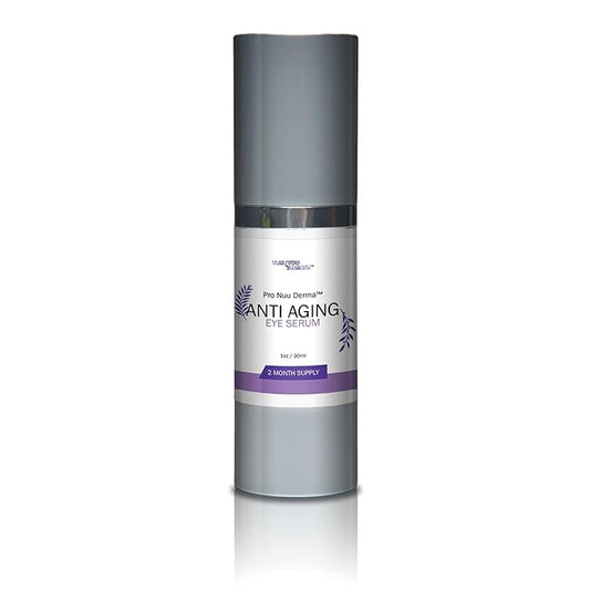 Pro Nuu Derma Serum - 2 Month Supply Anti Aging Serum - Our Best Eye Serum - Improve Dark Circles & Wrinkles with Anti Aging Vitamin C Anti Wrinkle Serum - Anti Aging Eye Serum to Aid Skin Stem Cells-VivaGrace Women