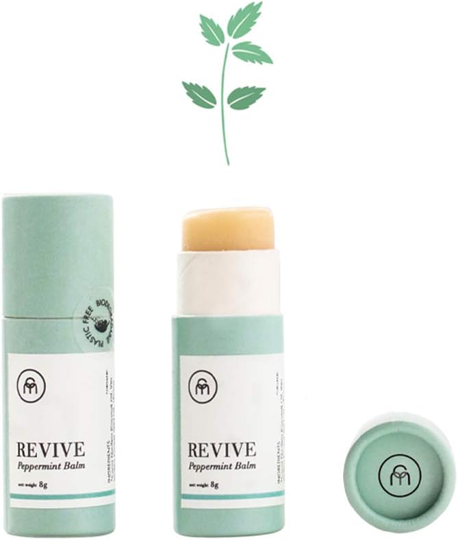 Coconut Matter Mood Lip Balm – Handmade Vegan Coconut Oil Lip Balm with Peppermint Scent - Hydrating Lip Balm with Natural Coconut Oil, REVIVE-VivaGrace Women