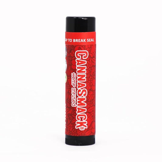 CannaSmack Natural Hemp Lip Balm - Cherry Flavor-VivaGrace Women
