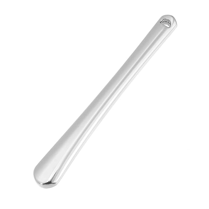 VOCOSTE 4 Pcs Makeup Spatula Mini Spoon, Eye Cream Massage Sticks Beauty Scoop, for Facial Cosmetic Face Cream, Zinc Alloy 2.32"x0.30", Silver Tone-VivaGrace Women
