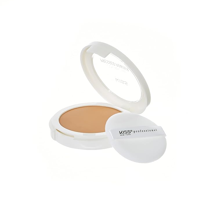 KISS Cover and Care Acne Control Pressed Powder- APP350 (Almond)-VivaGrace Women