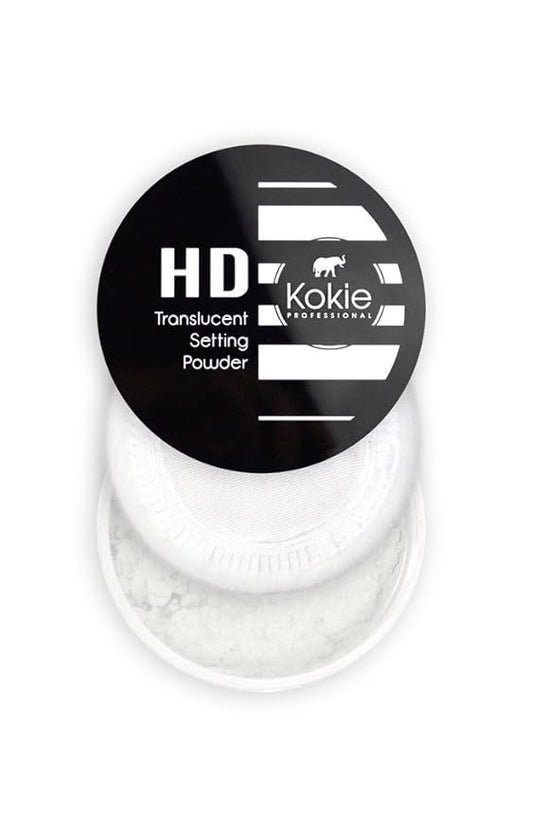 Kokie Cosmetics Setting Powders, HD Setting Powder - Colorless, 0.18 Ounce-VivaGrace Women