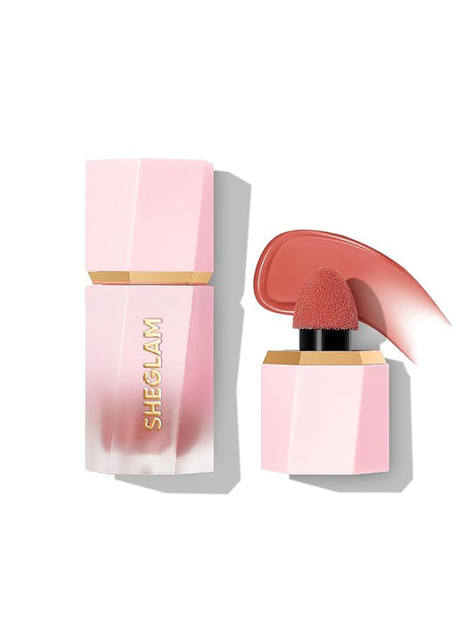 SHEGLAM Color Bloom Liquid Blush Makeup for Cheeks Matte Finish - Devoted-VivaGrace Women