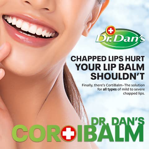 Dr. Dan's Cortibalm - 1 Pack - for Dry Cracked Lips - Healing Lip Balm for Severely Chapped Lips - Designed for Men, Women and Children…-VivaGrace Women