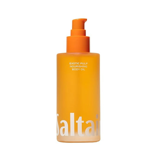 Saltair Body Oil. Luxurious Exotic Pulp After Shower and Bath Oil Moisturizer for Women. Botanical, Non-Greasy, and Well-Absorbing Lotion for Hydrating Dry Skin. 4oz Pump Bottle-VivaGrace Women