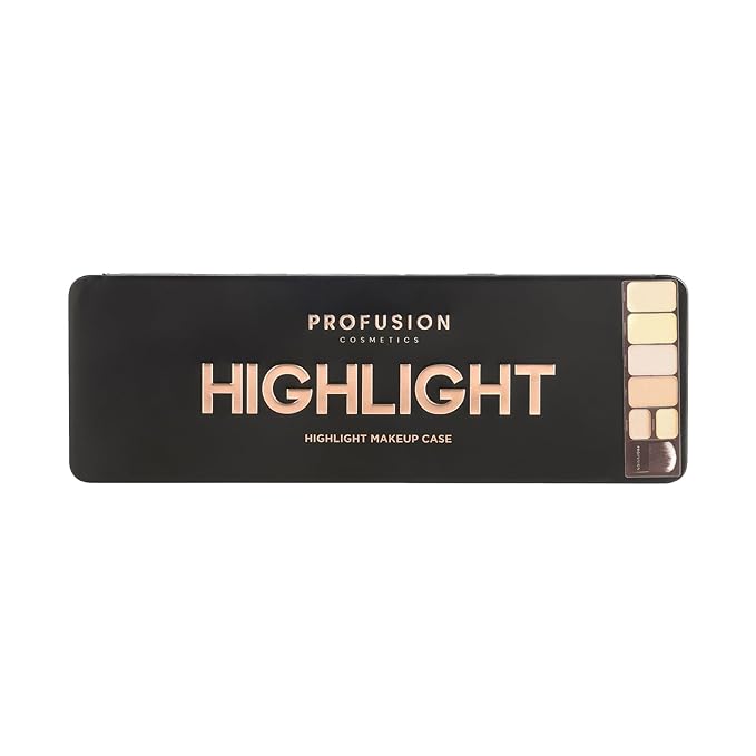Profusion Cosmetics Highlight Makeup Case - 5.10z Clear-VivaGrace Women