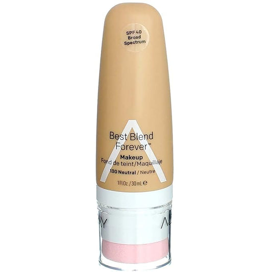 Almay Best Blend Forever Foundation, Neutral, 1 fl. oz., SPF 40 Broad Spectrum-VivaGrace Women