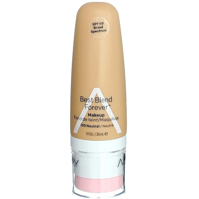 Almay Best Blend Forever Foundation, Neutral, 1 fl. oz., SPF 40 Broad Spectrum-VivaGrace Women