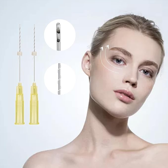 Pcl Threads Eye Lift for Eyes, Mono Screw Type, B-Type, 30G25MM, 20pcs-VivaGrace Women