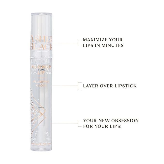 Maximum Lip Plump by Ashley Black - Plump and Hydrate Lips Instantly-VivaGrace Women