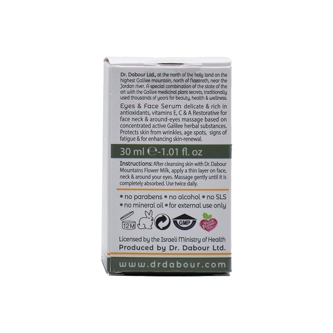 Dr. Dabour Anti Aging Face And Eye Serum 1.01 OZ-VivaGrace Women