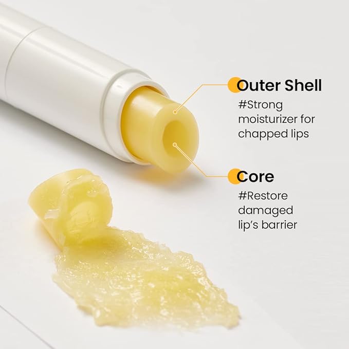 beplain Chamomile Intense Moisturizing Lip balm (0.13oz, 3.6g) | Dual core Lip moisturizer for dry, cracked, sensitive lips | Natural Daily Lip Care-VivaGrace Women