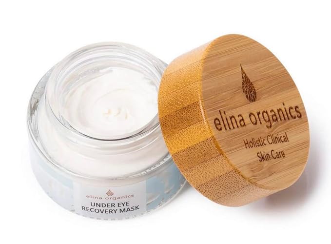 Leave On Under Eye Recovery Mask, 1oz, organic skincare, eye cream, reduce wrinkles, reduce dark circles, reduce puffy eyes, rebuild collagen, vitamin c, white truffle extract, holistic skincare-VivaGrace Women