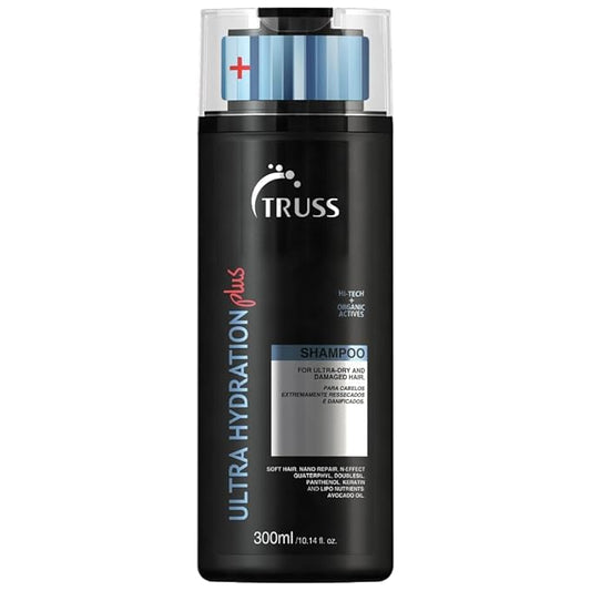 TRUSS Ultra Hydration PLUS Shampoo - For Color and Chemical Treated Hair - Restores Elasticity, Revitalizes, Adds Body & Shine to All Hair Types & Textures-VivaGrace Women