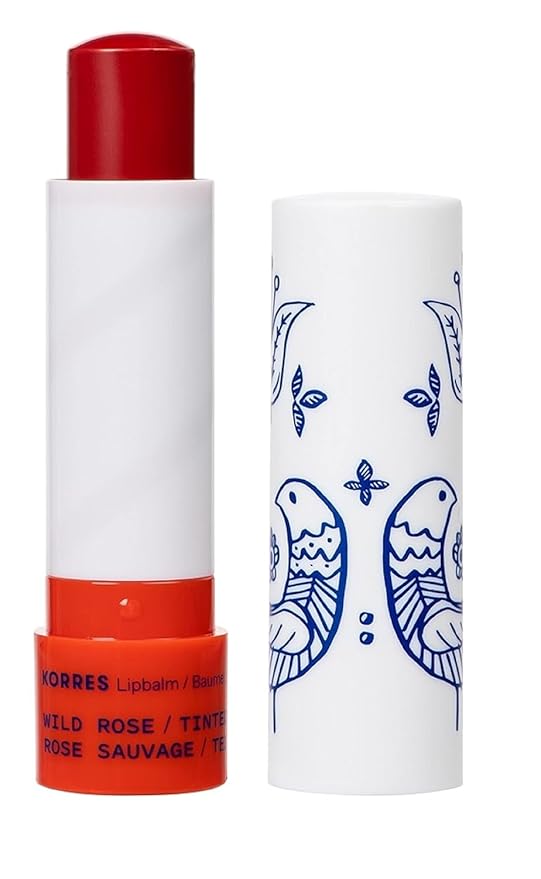 KORRES Lip Butter Stick - Wild Rose/Tinted-VivaGrace Women