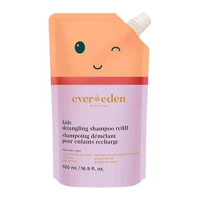 Evereden Kids Shampoo Refill, 16.9 fl oz | Detangling, Clean, Non-Toxic Ingredients | Gentle Kids Haircare-VivaGrace Women