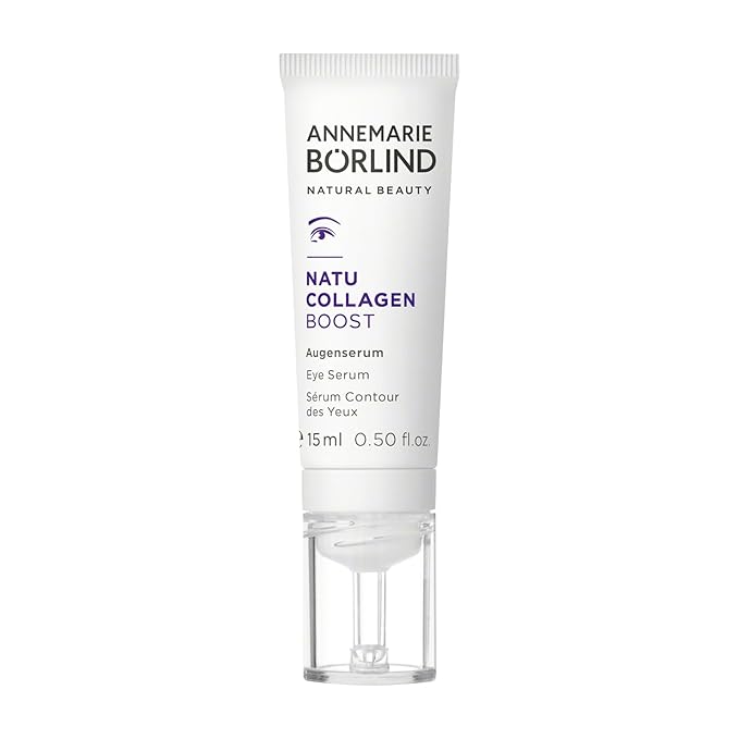 ANNEMARIE BÖRLIND - NATU COLLAGEN Eye Serum - firming, refreshing and radiant eye care, with botanical collagen and plant-based protein, under eye serum, 0.50 Fl. Oz.-VivaGrace Women