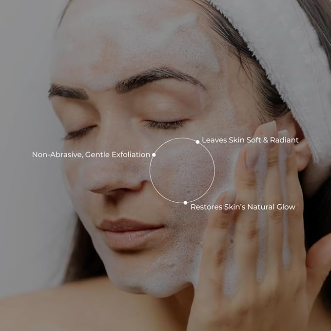 Pureté Greenwash Enzyme Powder Face Wash – Organic Exfoliating Cleanser with Matcha & Papain | Gentle, Non-Abrasive Powder Wash | Made in Japan | 1.4 oz