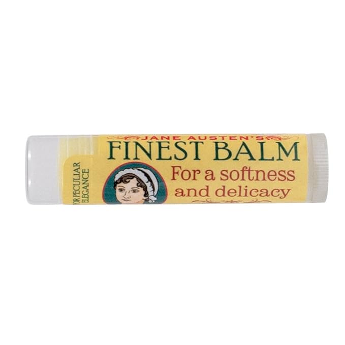 Jane Austen's Finest Balm, Lip Balm Tube, Peppermint Flavored - Cruelty-Free and Made in the USA from Natural and Imported Ingredients-VivaGrace Women
