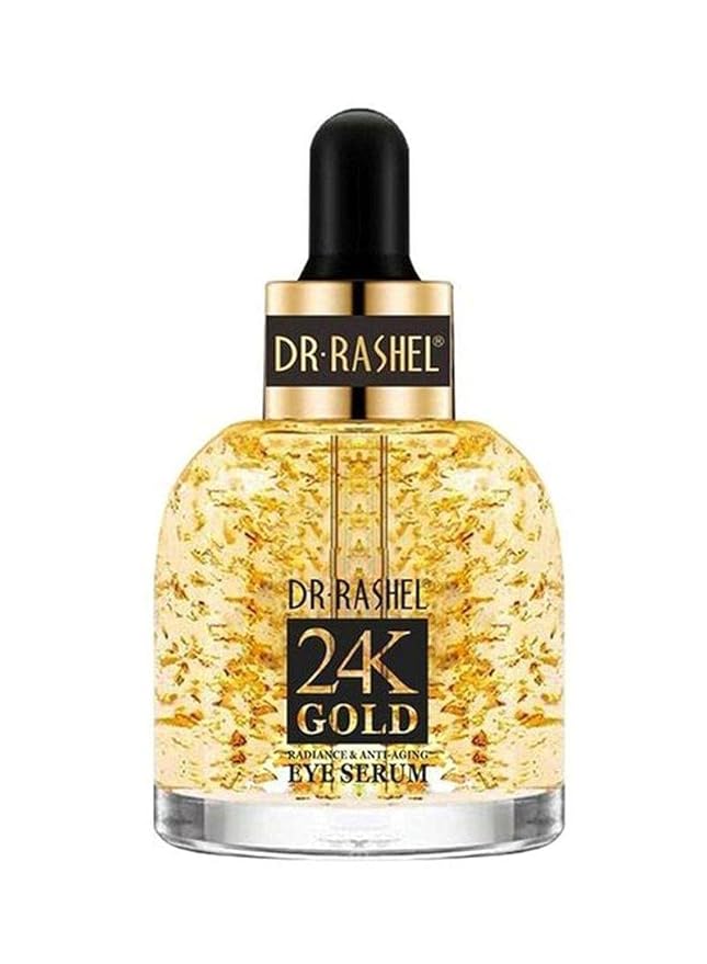 24K Gold Radiance Collagen & Anti - Aging Eye Serum, Helps To Reduce Wrinkle, Under eye Puffiness & Dark Circles, Size 1.01 Fl Oz (Pack Of 1)-VivaGrace Women