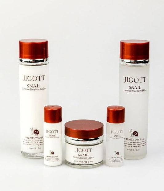 Snail Essence Moisture Skin Care 3Set, K Beauty Snail Cream, Moisturizer, Toner, Anti-Aging Hydration-VivaGrace Women