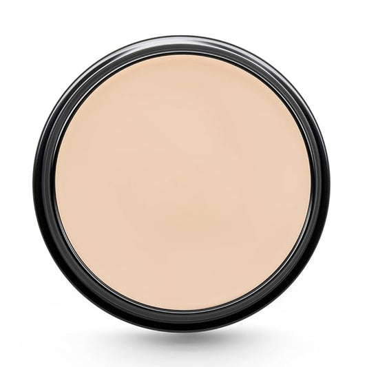 Graftobian HD Glamour Crème Foundation 1/2oz, Weightless Full Coverage Makeup, 65 Inclusive Shades, For All Skin Types, Natural or Full-Glam Looks, For Professionals and Beginners (Sweet Almond)-VivaGrace Women