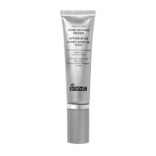 Dr. Brandt Pores No More, Pore Refiner Primer - Instantly Minimizes the Appearance of Pores, Absorbs Oil & Mattifies Shine - 1.0 fl oz-VivaGrace Women