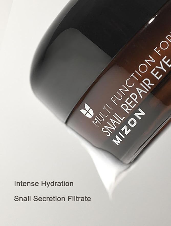 MIZON Snail Line Snail Repair Eye Cream, natural treatment, wrinkle treatment, fine line, hydrating, healthy skin, Korean skincare (0.84 oz)-VivaGrace Women