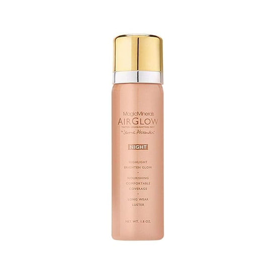 Jerome Alexander MagicMinerals AirGlow Tinted Highlighting Night Mist, Illuminating Airbrush Tinted Moisturizer Spray | Bronze Glow-VivaGrace Women