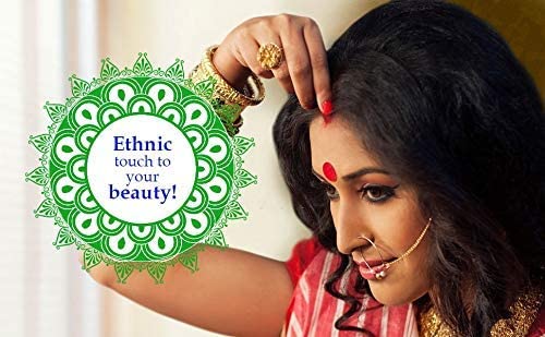 Eyetex Kumkum Paste Waterproof Long lasting, Smudge Proof | Pure and Natural Deep Colour, Long lasting | Enriched with Natural and Organic Ingredients (Pack of 4Jars Red)-VivaGrace Women