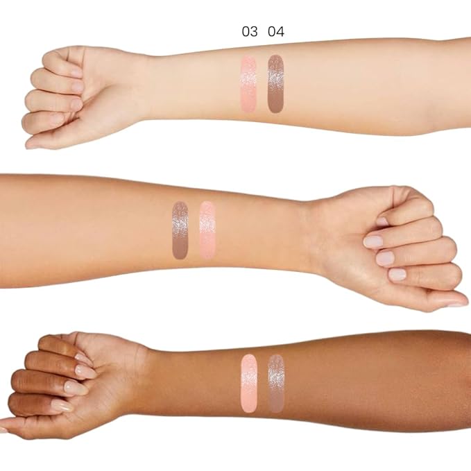 2 Pack Liquid Foundation Cream for Face Makeup,Durable Full Coverage Matte Concealer Make Up,Oil Control & Waterproof Base Primer -0.35+0.35 Fl.Oz (03+04#)-VivaGrace Women