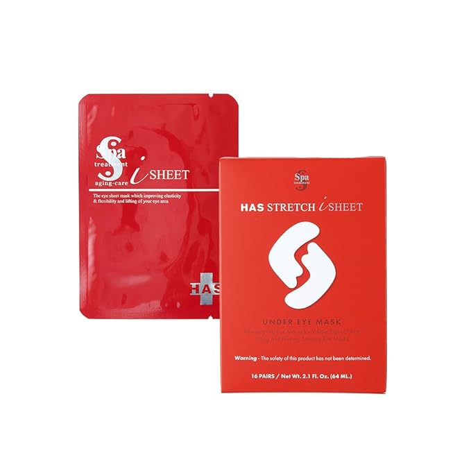 Spa Treatment HAS Stretch iSheet Under Eye Patches (32 Sheets)-VivaGrace Women