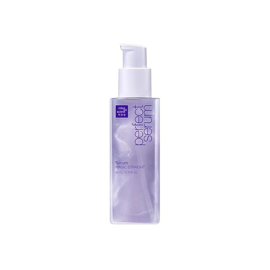 Mise En Scene Magic Straight Perfect Serum - Anti Frizz Hair Straightening Serum with heat protectant for straightener, hair tamer oil, Coconut Oil for Smooth, Silky, and Shiny Hair, 2.71 Fl Oz-VivaGrace Women
