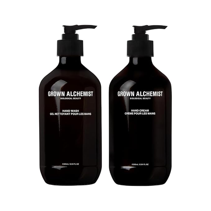 Grown Alchemist Hand Care Kit: Hand Wash & Hand Cream 500mL-VivaGrace Women